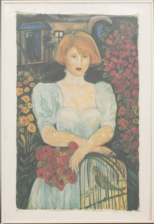 MONA SEILITZ,litografi Numrerad 80/100 samt signerad.