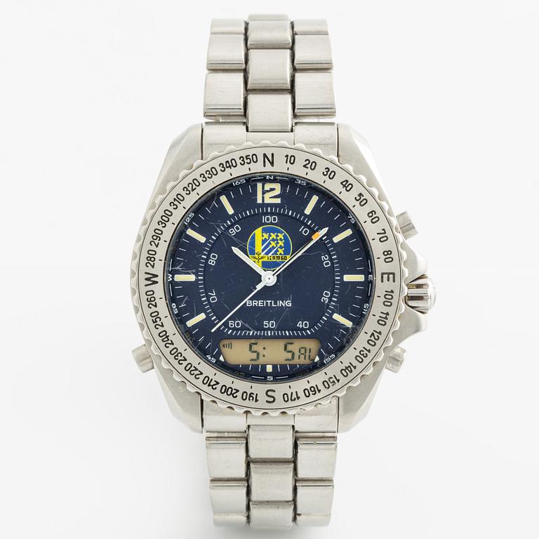 Breitling, Pluton, Team 60, wristwatch, 41.5 mm.