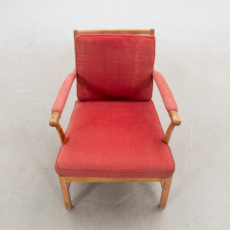 Josef Frank, fåtölj, modell "667", Svenskt Tenn, 1900-talets slut.