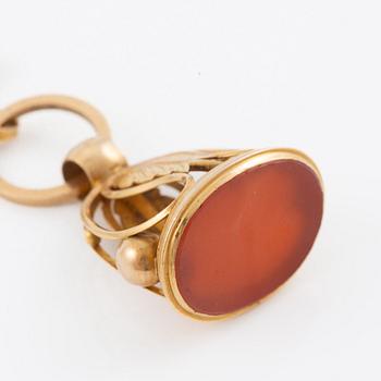 Sigill och nyckeldragare, av Johan Richard Borg och  Arvid Örn, Gävle 1831.