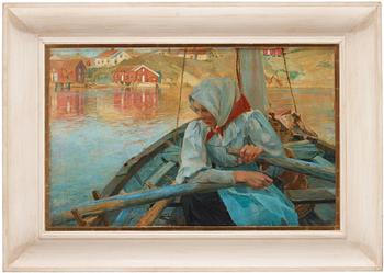 Carl Wilhelmson, "Fiskarflicka" (Fishergirl).