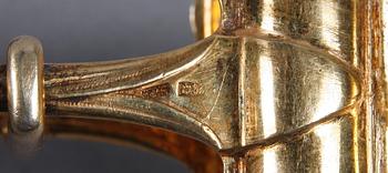 PARTI BESTICK, 16 st, silver, bl.a Ryssland. 1800/1900-tal.