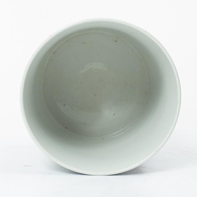 Penselställ, porslin, Kina, sen Qingdynasti / 1900-tal.