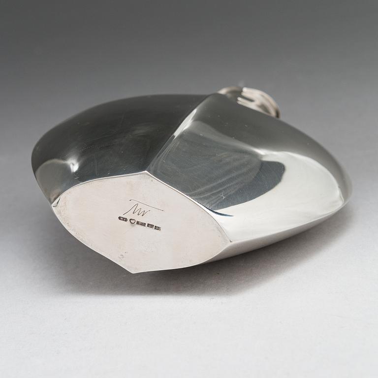 Tapio Wirkkala, Vas, "TW 42", silver, Kultakeskus, Tavastehus 1956.