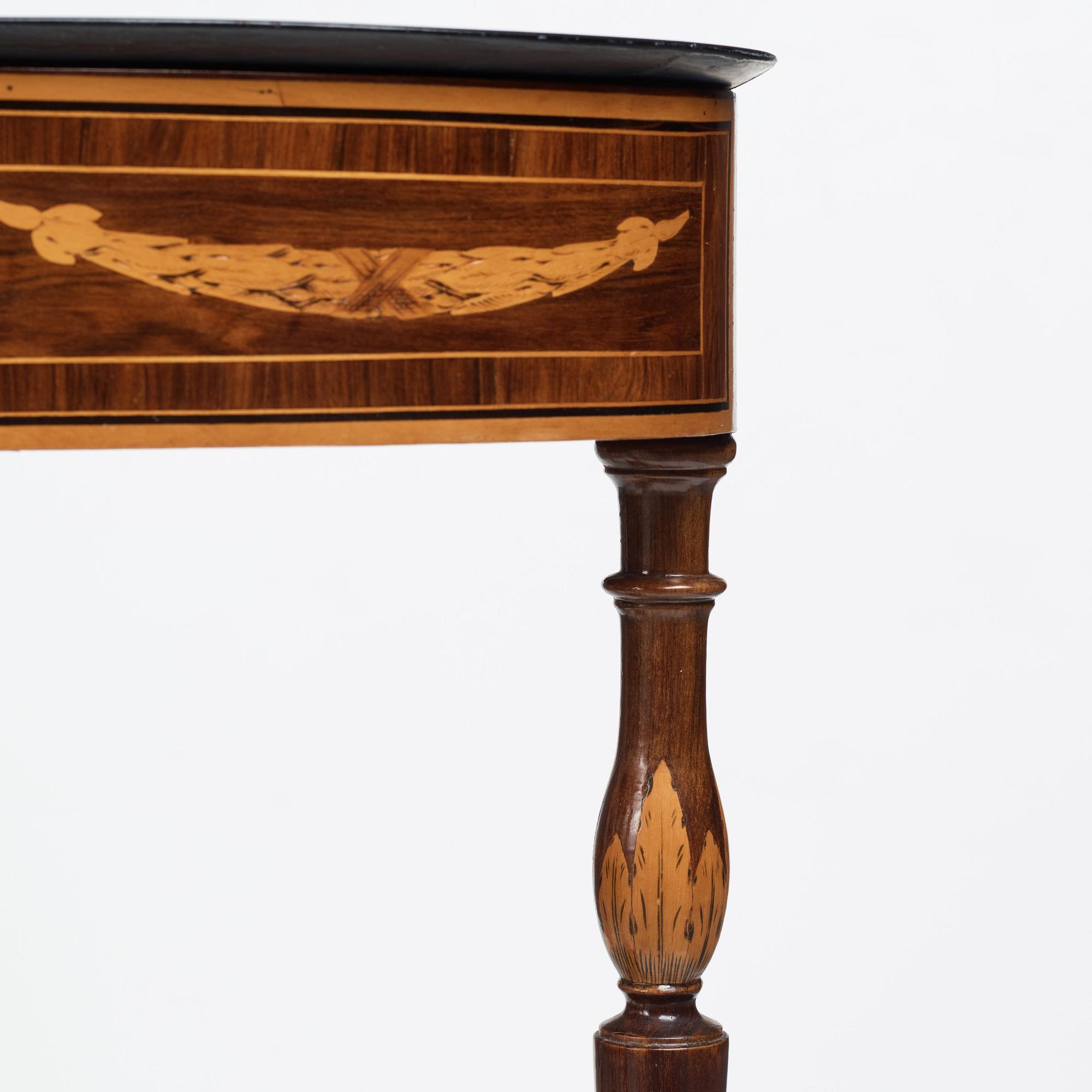 BORD, av Georg Haupt (mästare i Stockholm 1770-1784), ej signerat, Gustavianskt.