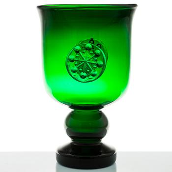 NANNY STILL, a 1970's 'Flower power' goblet for Riihimäen Lasi.