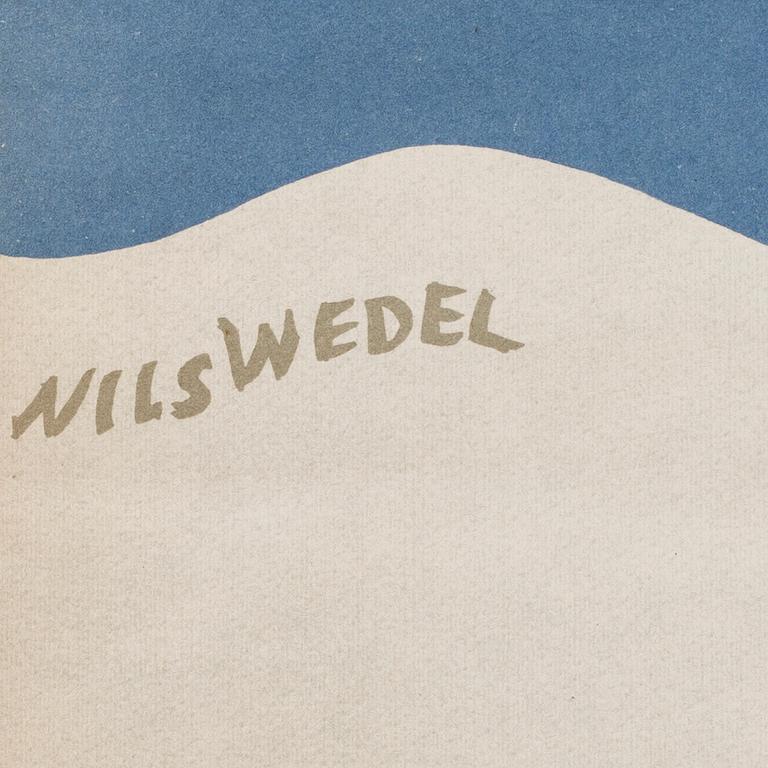 ORIGINALAFFISCH "GRAND PRIX OF SWEDEN 1930" tryckt hos Åkerlund & Rausing.
