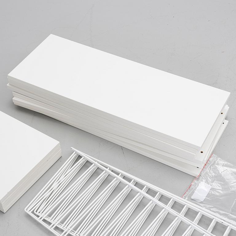Nils Strinning, shelving system, "String/BFB Shelf", String Design AB, 2000s.