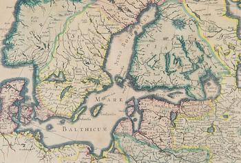 Kartta "Novissima Russiae Tabula Authore Isaaco Massa".