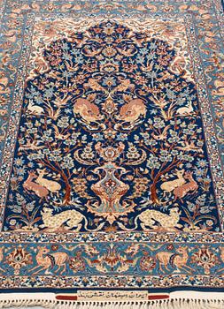 OLD ESFAHAN FIGURAL. 172 x 105 cm.
