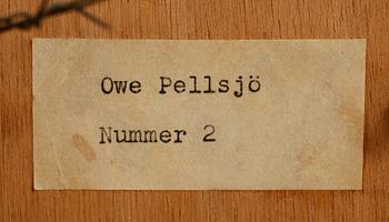 OWE PELLSJÖ, skulptur, brons.