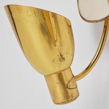 Carl-Axel Acking, a pair of wall lamps model 5029, Bröderna Malmströms Metallvarufabrik, Malmö, 1950s.
