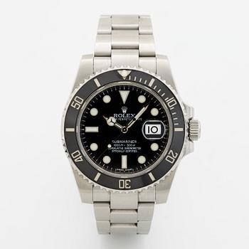 Rolex, Oyster Perpetual Date, Submariner, wristwatch, 40 mm.