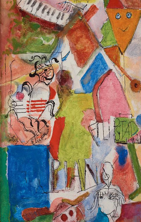 Leif Ericson, "De glömda klaveren".