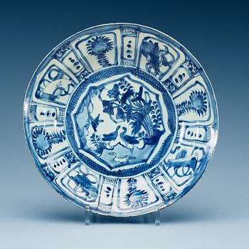 1677. FAT, kraakporslin, Kina. Ming dynastin, Wanli (1573-1620).