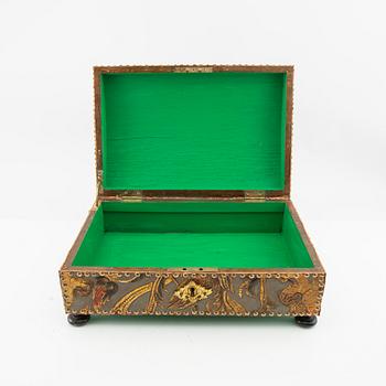 Casket in Baroque style, late 19th century.