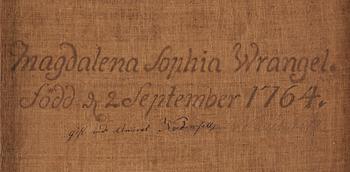 Ulrica Fredrica Pasch, ”Magdalena Sophia Wrangel af Sauss” (married Nauckhoff) (1764-1788).