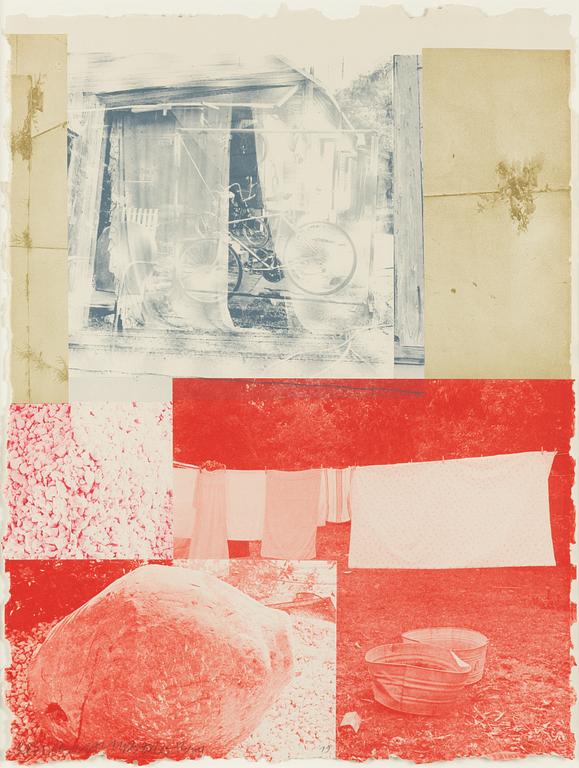 Robert Rauschenberg, "Rose Bay" from Rockery Mounds.