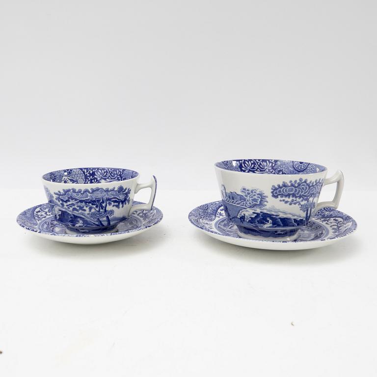 Food and coffee service, 40 pieces, Spode Italian, England.
