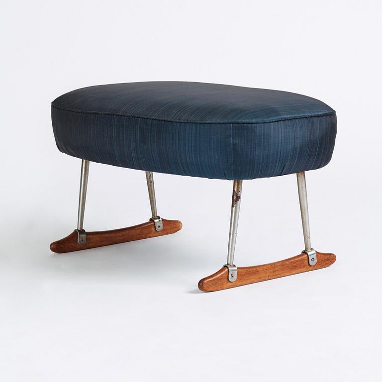 Børge Mogensen, an ottoman 'model 160', Tage M Kristensen & Co, Denmark ca 1953.