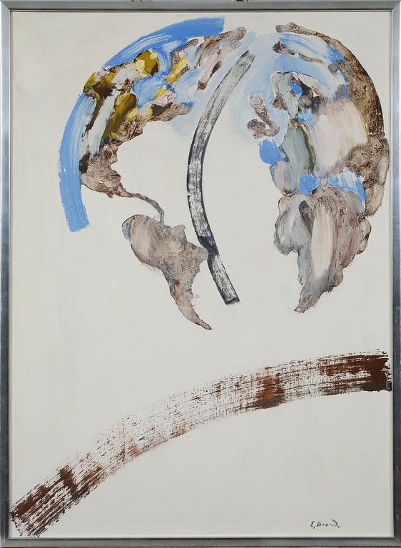 ERLAND BRAND, olja på duk, signerad.