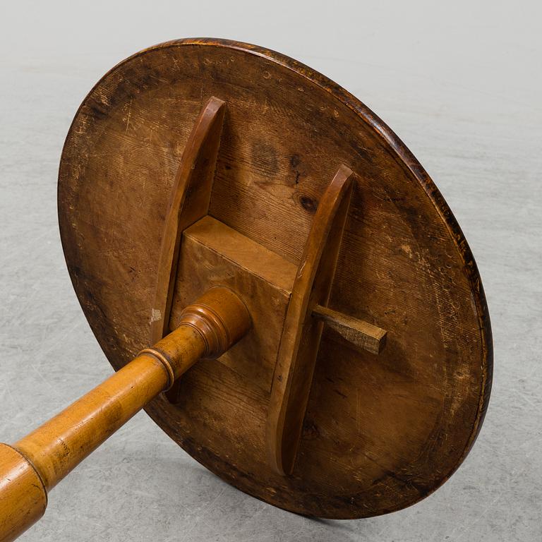 A Swedish 19th century tilt top table.