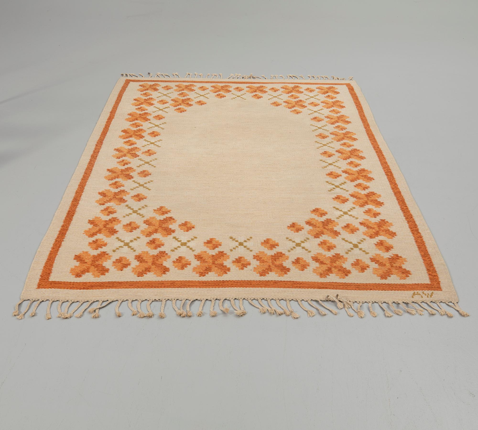 Alice Wallebäck, Rölakan rug, approximately 247 x 170 cm.
