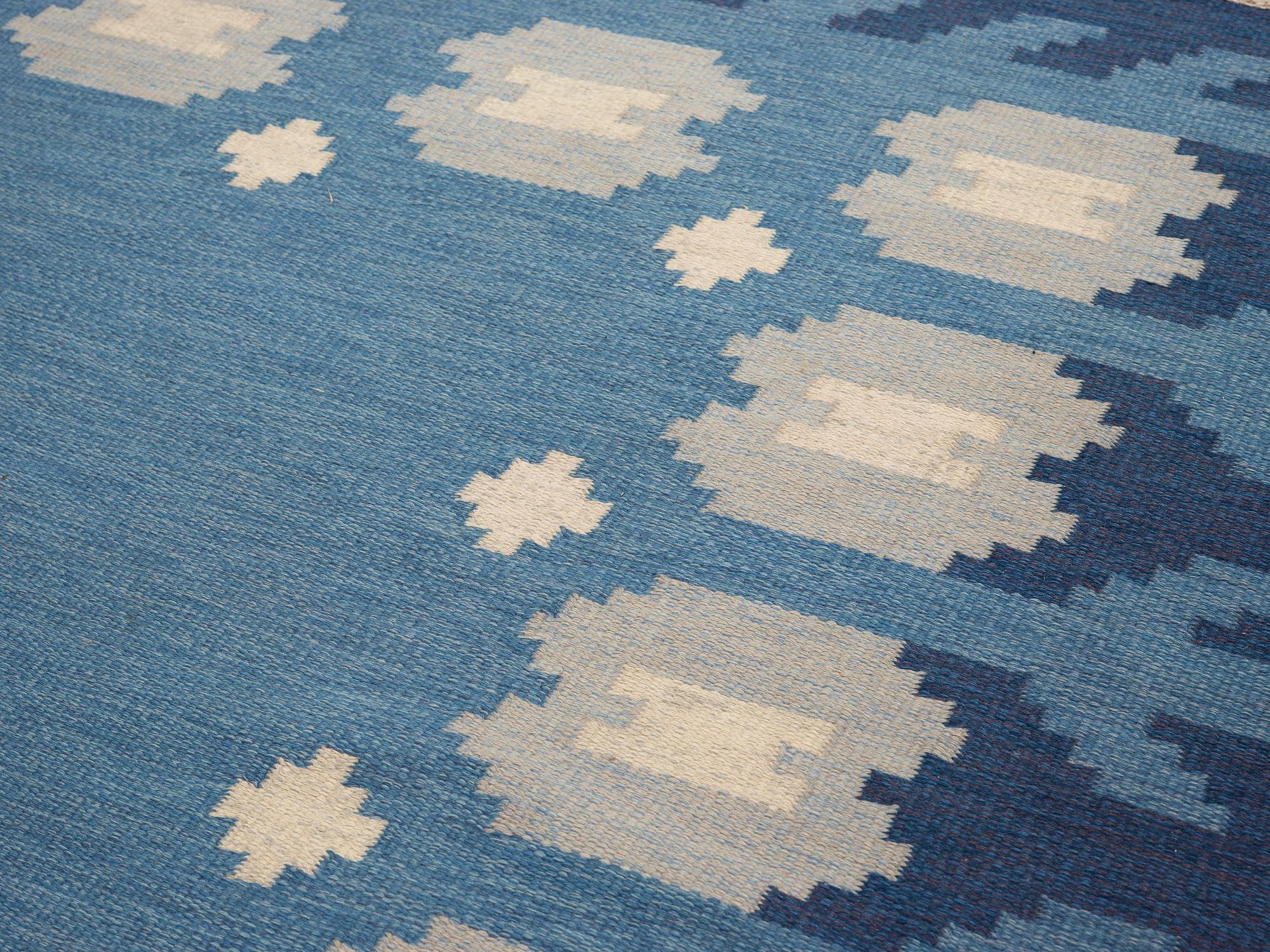 CARPET. Flatweave. 499,5 x 293 cm. Sweden second half of the 20th century.