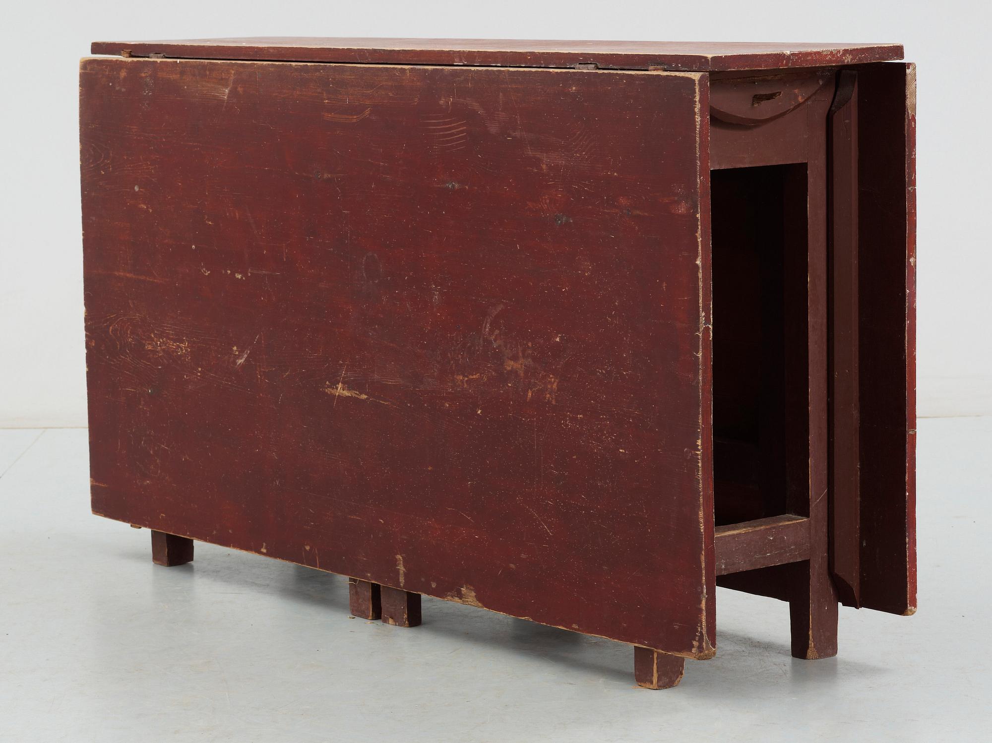 SLAGBORD, allmoge, 1800-tal.