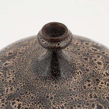 Yngve Blixt, a stoneware vase, Höganäs, dated 1972.