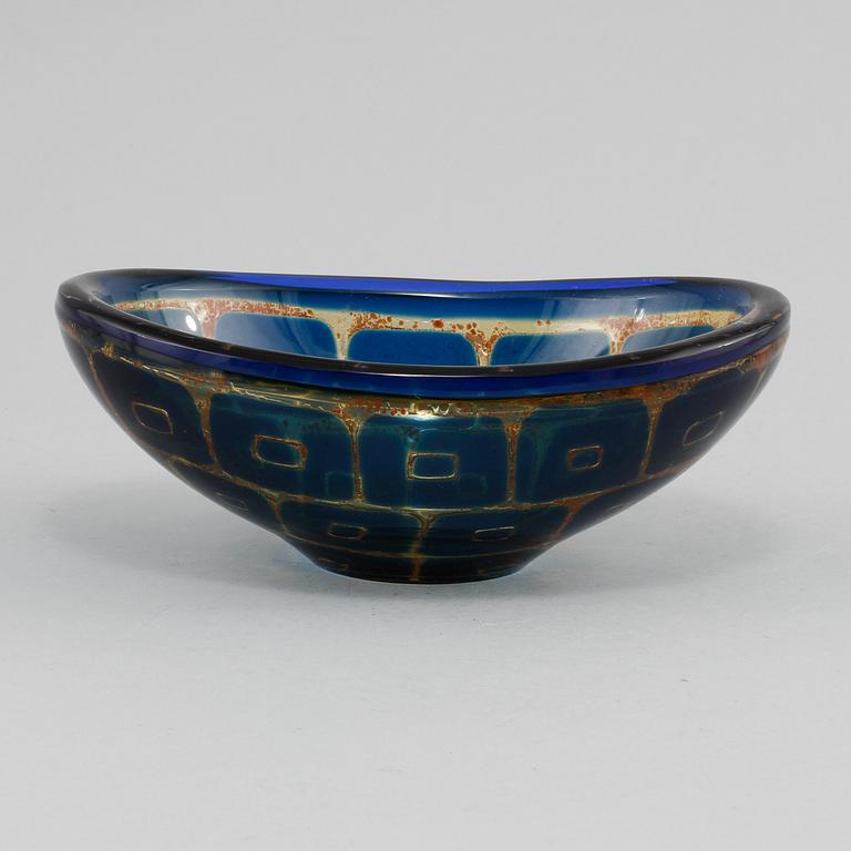 SKÅL, glas, "Ravenna", Sven Palmqvist, Orrefors, 1900-talets tredje kvartal.