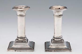 152. A PAIR OF CANDLESTICKS.