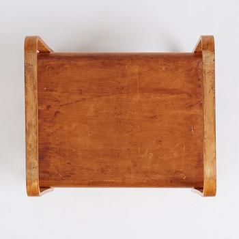 Alvar Aalto, a 'model 75' side table, Swedish Artek, Aalto Design Hedemora, Sweden 1946-56.
