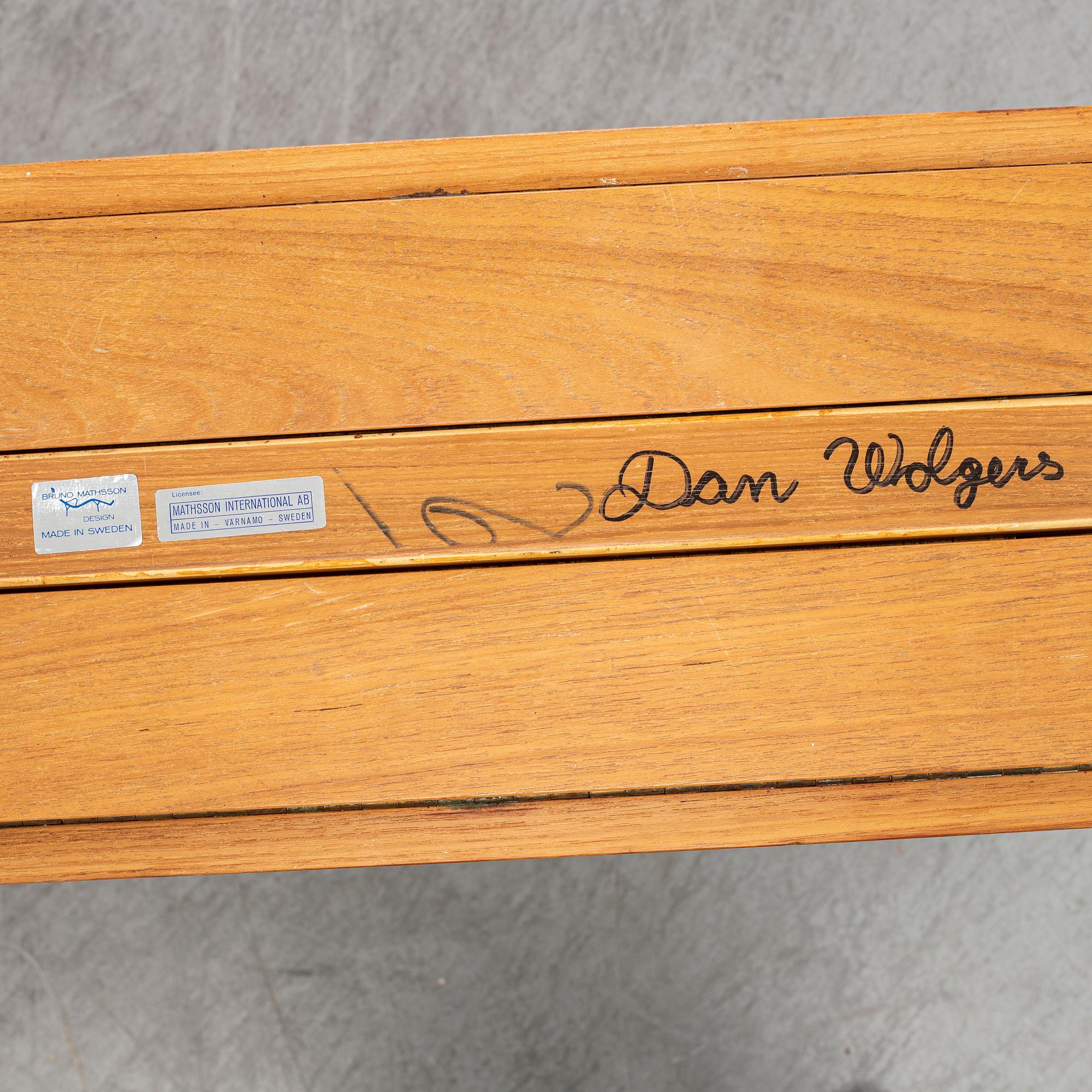 BRUNO MATHSSON, 'Maria Flap', table, Bruno Mathsson International.