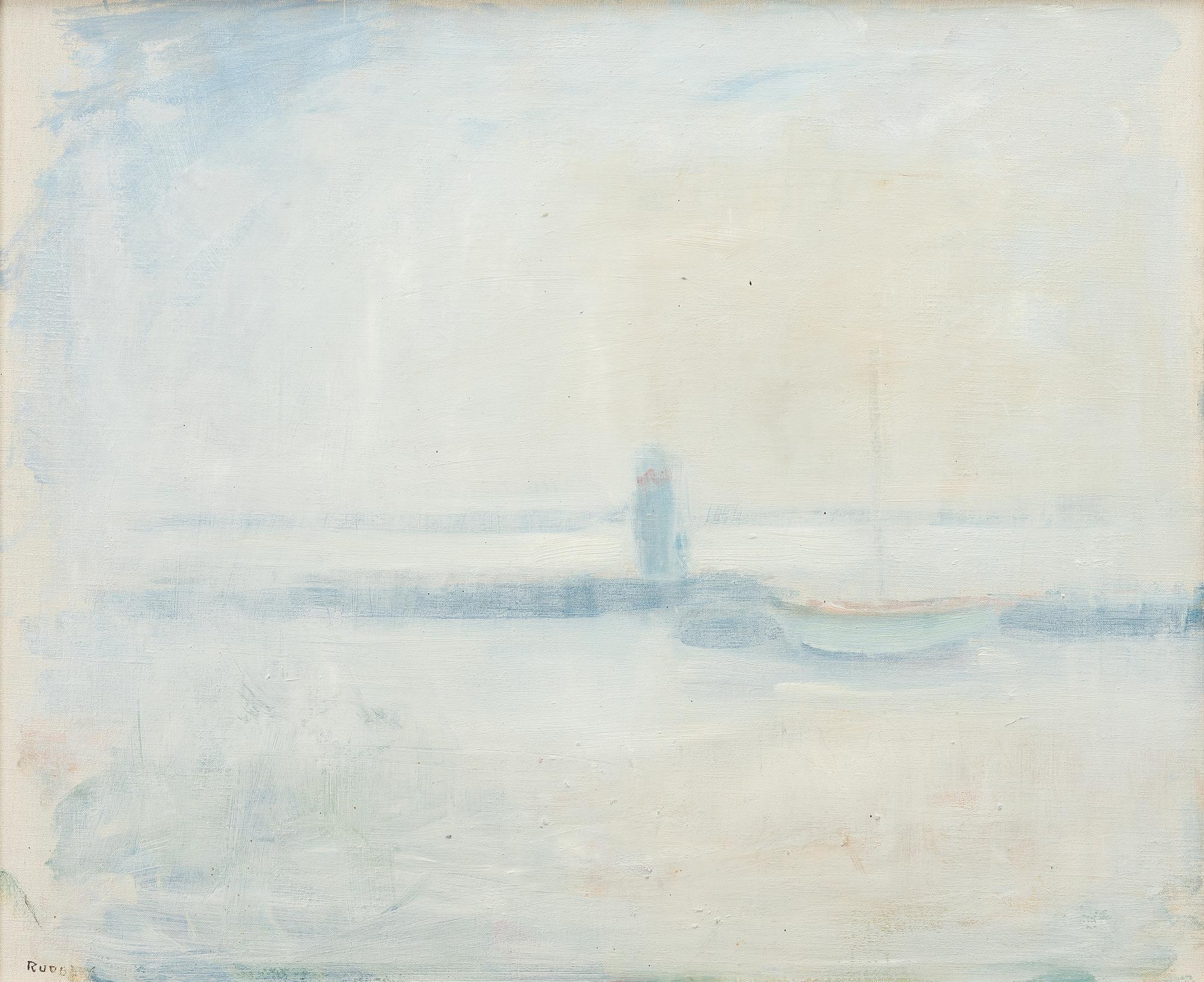 Gustav Rudberg, "Solbris över Hven".
