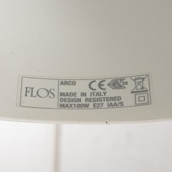 Achille & Pier Castiglioni, an 'Arco' floor lamp, Flos, Italy.