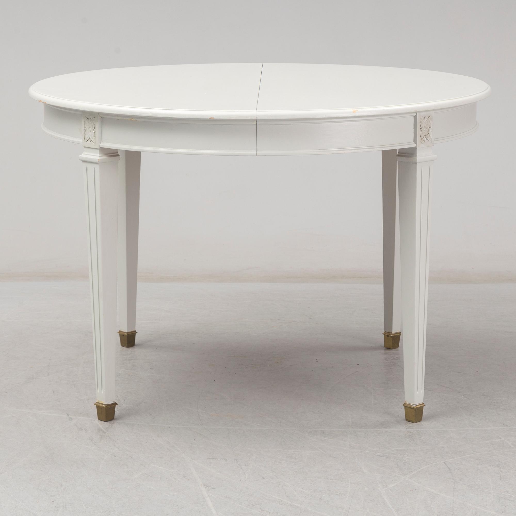 MATBORD, med gustaviansk stil, 1900-talets första hälft.