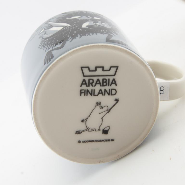 Muggar 9 st Moomin characters/Mumin Arabia Finland.