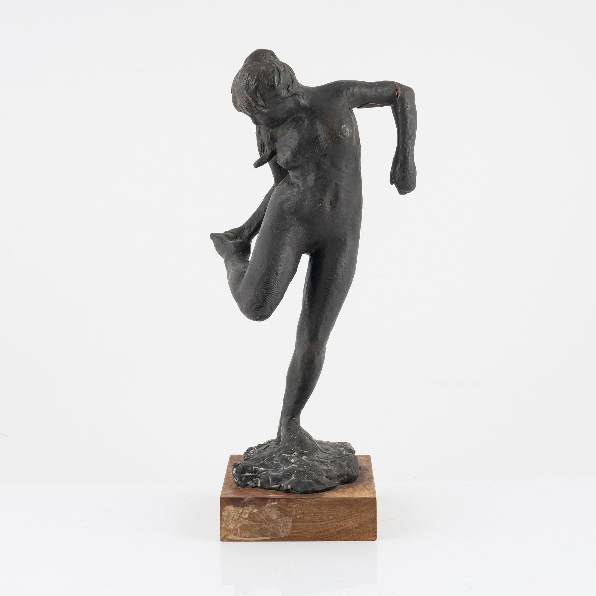 Edgar Degas, after, sculpture, composite, Alva Studios, late 20th century.