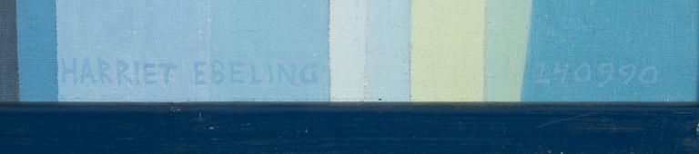 Harriet Ebeling, oil on canvas, signed.