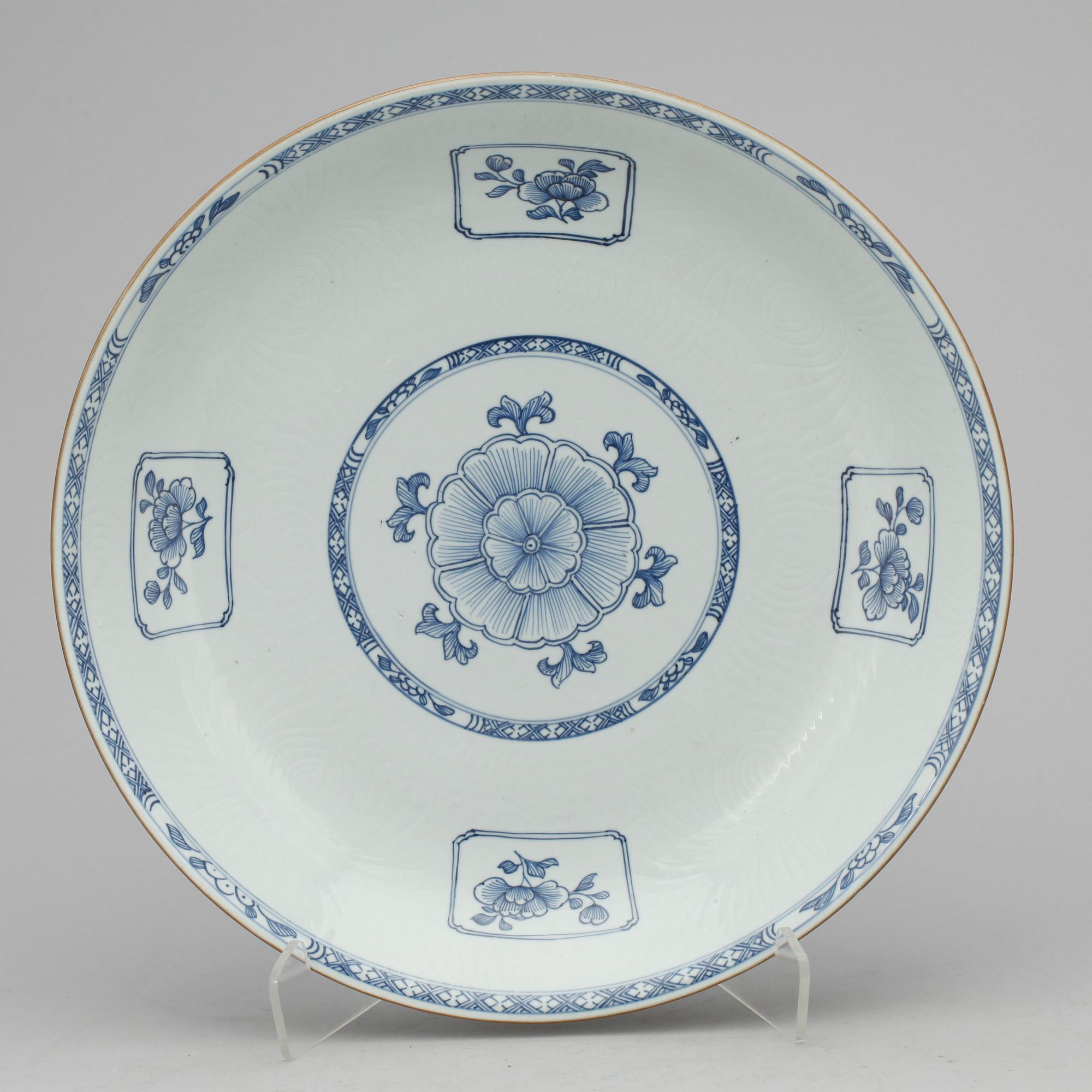 FAT porslin, Kina, Qing dynastin, 1700-tal.