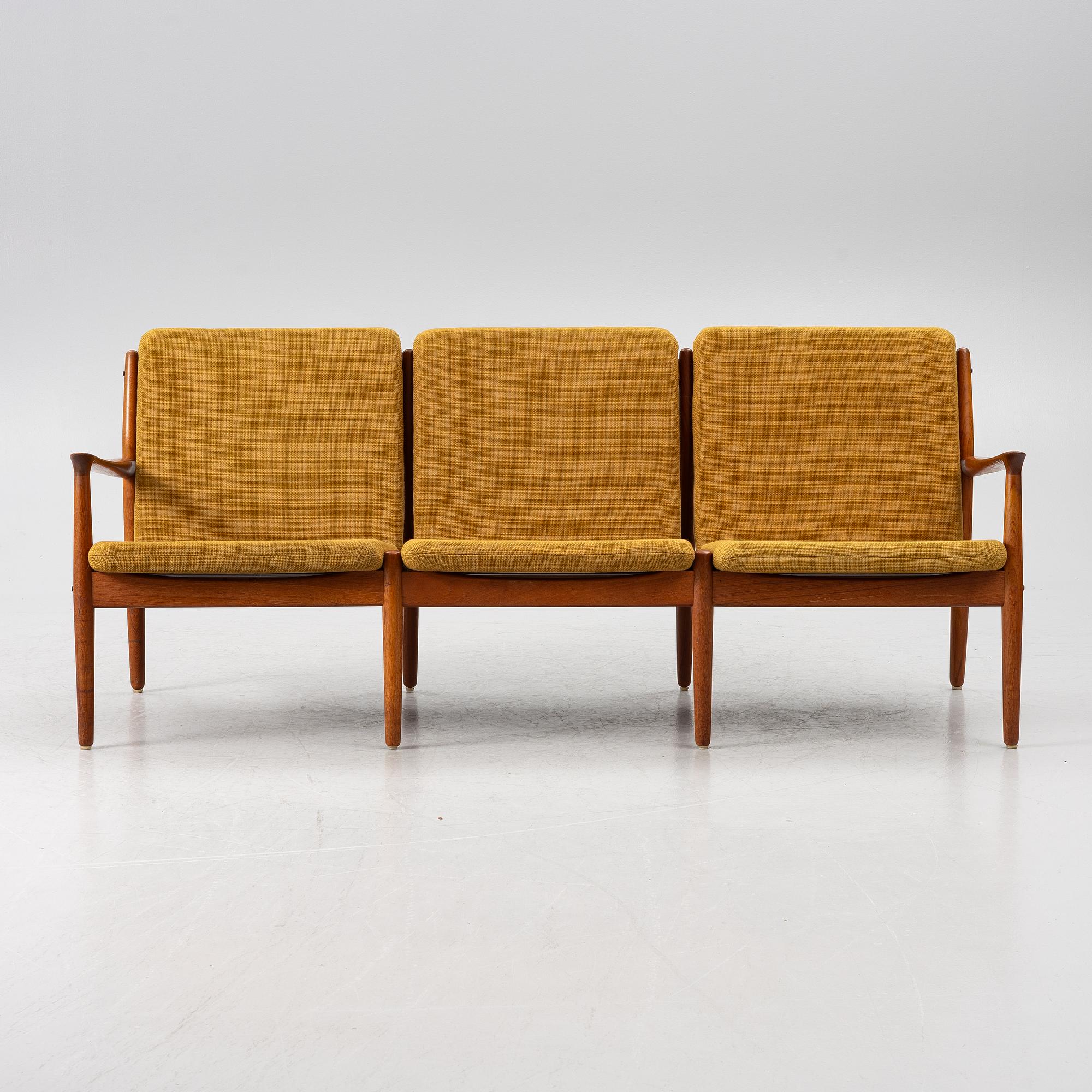 Grete Jalk, soffa, Glostrup, Danmark, 1960-tal.