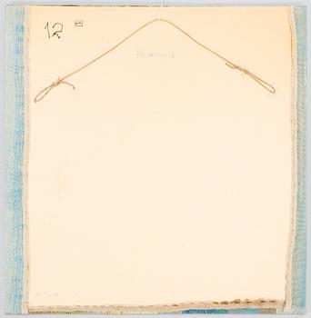 Eva Anttila, bildväv, signerad EA.