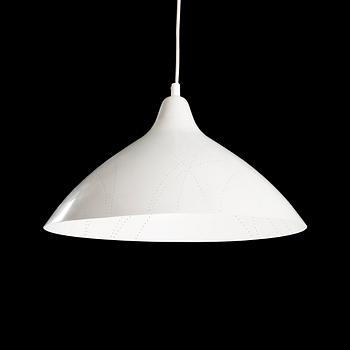 LISA JOHANSSON-PAPE, pendant lamp for Orno, Finland 1950s. Total height ca 90 cm.