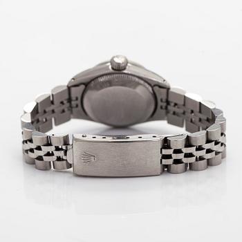 Rolex, Oyster Perpetual Date, armbandsur, 25 mm, stål, automatisk.