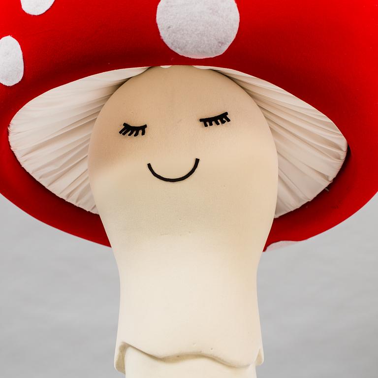 A large mushroom made by JoAnn Tan Studio for NK 2016.