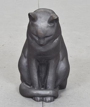 SKULPTUR, gjutjärn, "Jönssons katt", Anders Jönsson, Svenskt Tenn. 1900-tal.