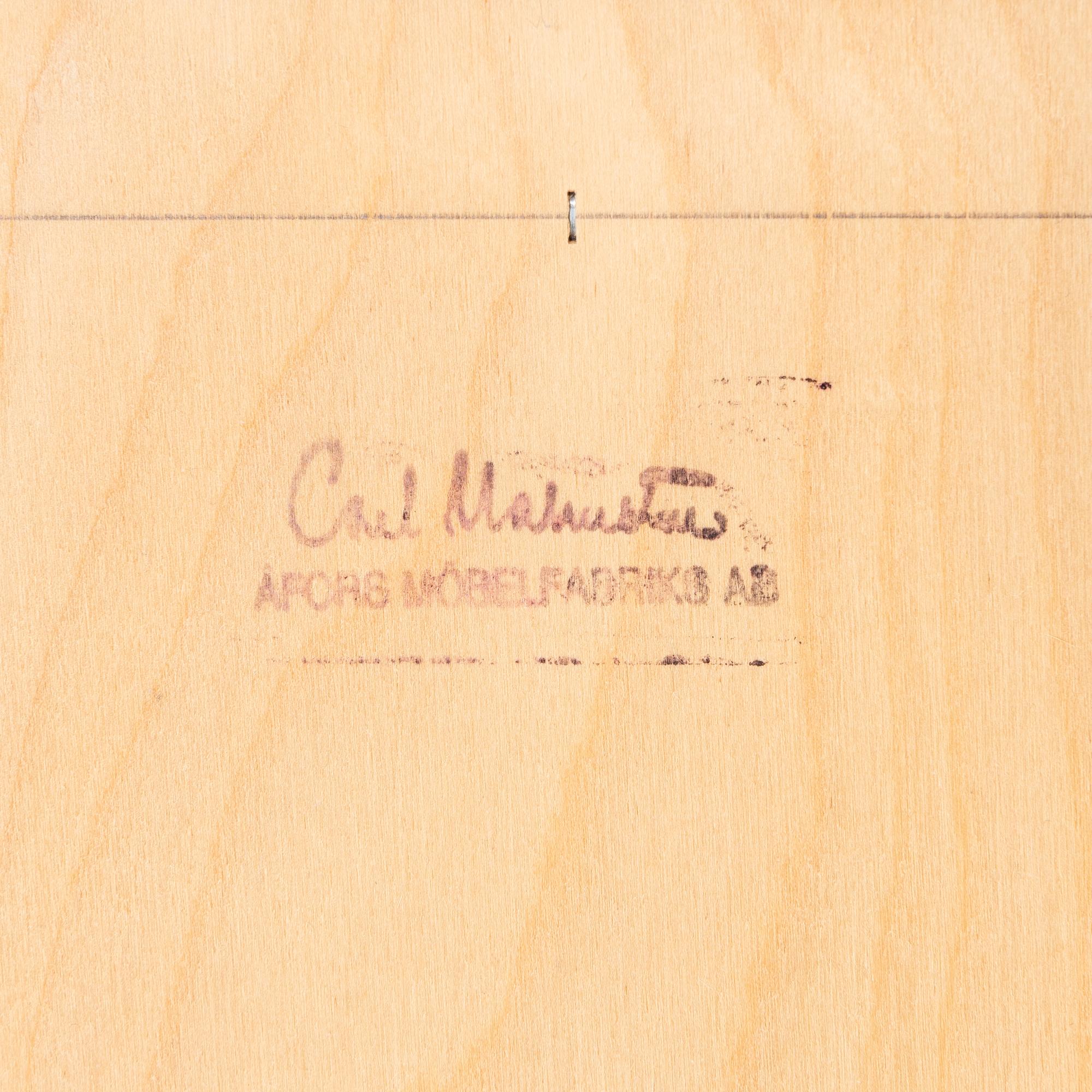 Carl Malmsten, Display cabinet, “Undantaget”, Åfors Möbelfabrik AB, second half of the 20th century.