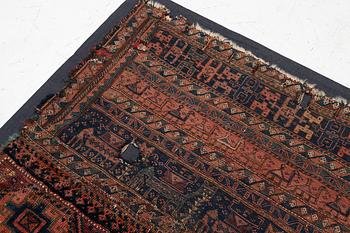 Fragment av en väska, Luri, Sydvästra persien (Iran), ca 93 x 120 cm.