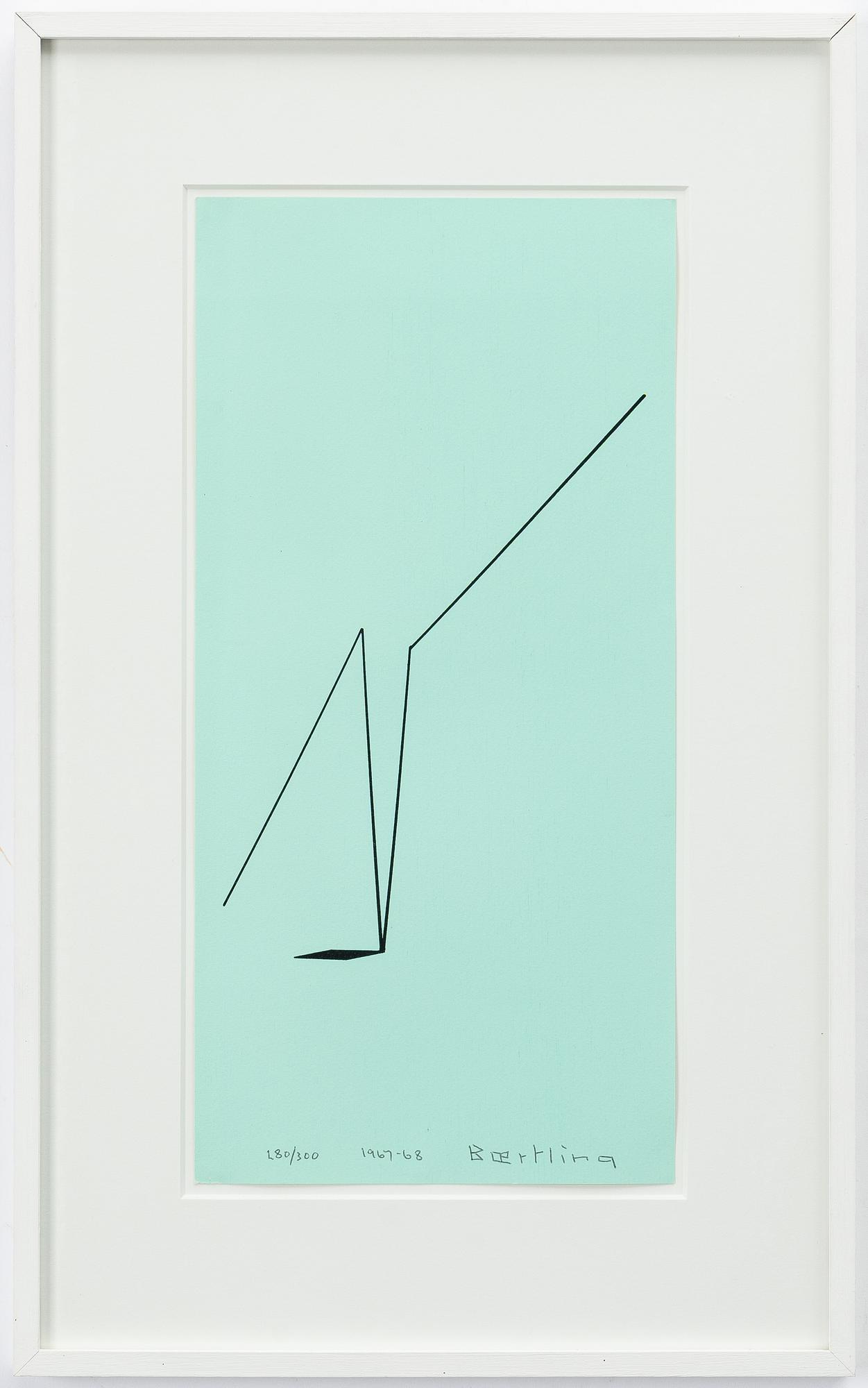 Olle Bærtling, "Xyya". From the suite: "The Angles of Open Form Infinite Space from Cinètisme to Open Form 1949–1968".